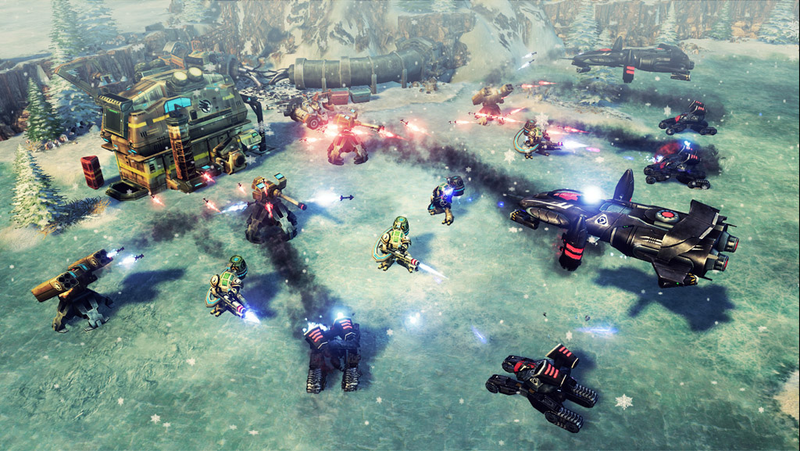 Illustration for article titled Six Snowy Scenes From Command & Conquer 4